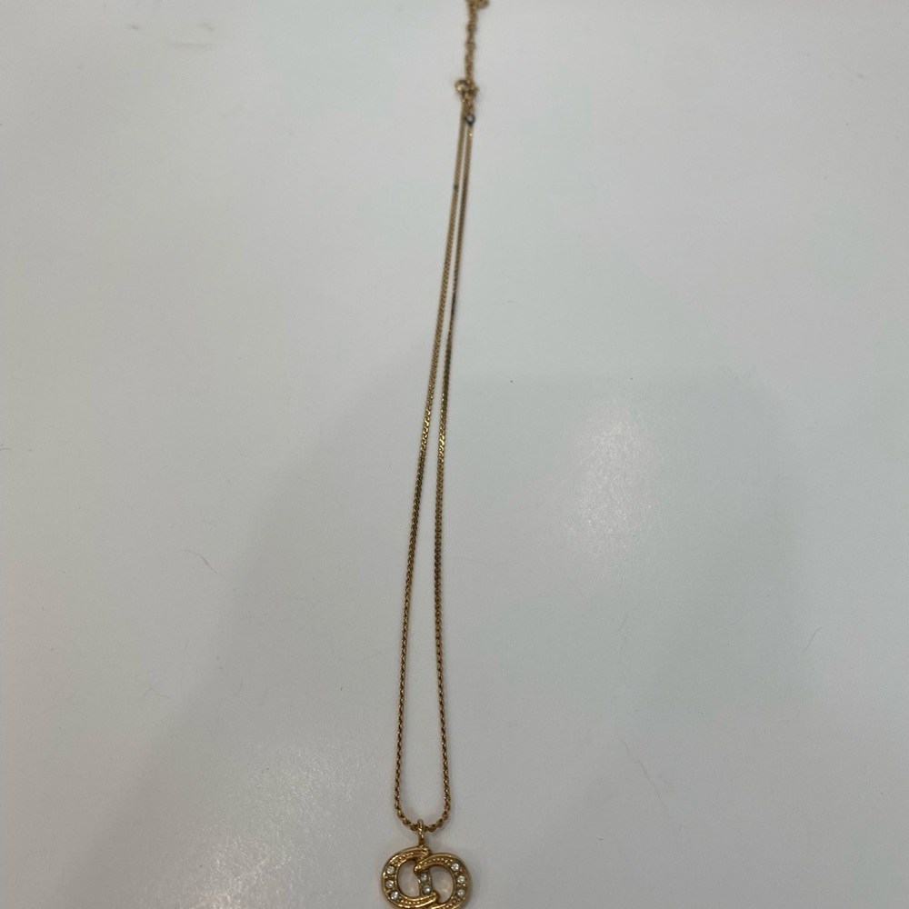Authentic vintage Dior “CD” logo necklace - Picture 4 of 8